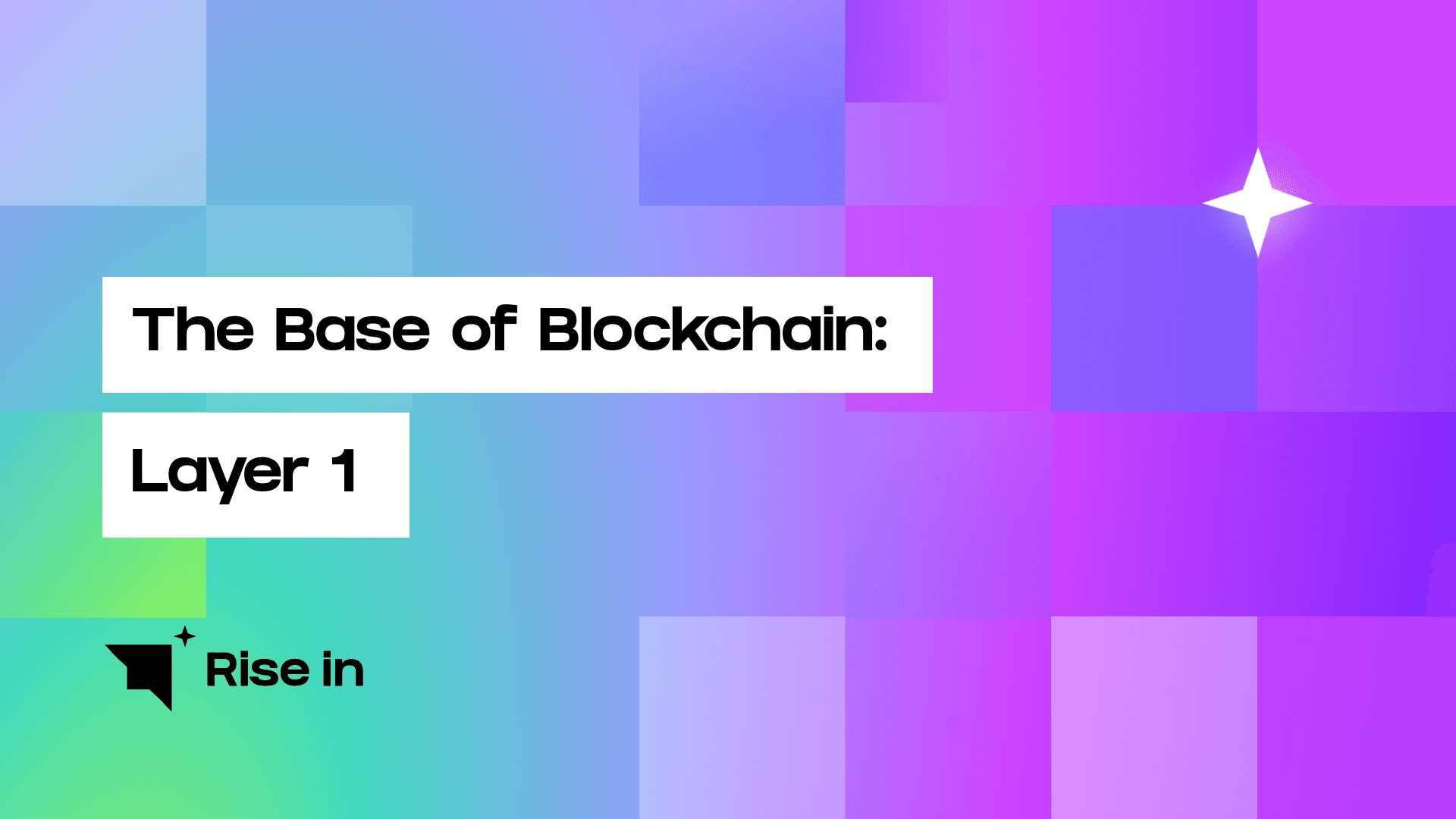 The Base of Blockchain: Layer 1