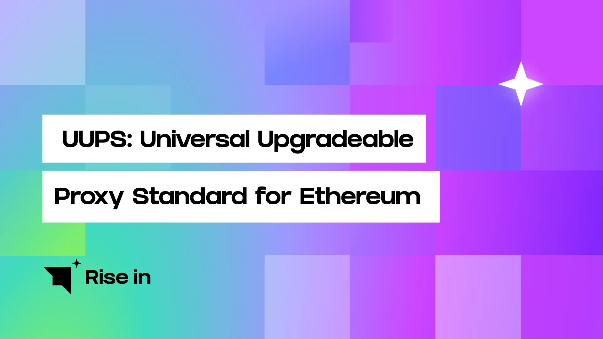 UUPS: Universal Upgradeable Proxy Standard for Ethereum