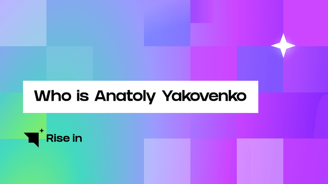 Who is Anatoly Yakovenko? Founder of Solana Blockchain